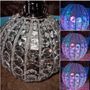 8"D Facet BD Pendant Lamp,